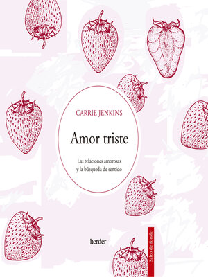 cover image of Amor triste